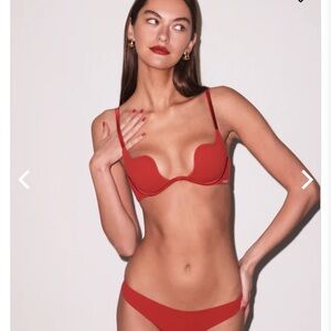 Fleur du Mal Red Bra